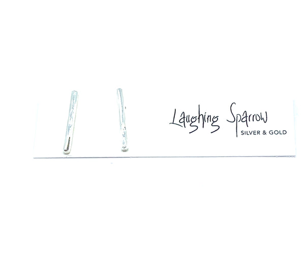 Earrings sterling silver stick climber - Ilumine Gallery Store dainty jewelry affordable fine jewelry