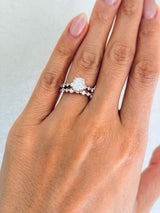 14k Rose Gold Diamond Engagement Ring and Wedding Band 2.92 TCW