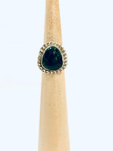 Sterling silver turquoise ring - Ilumine' Gallery 