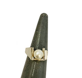 Pearl and Diamond Ring - Ilumine' Gallery 