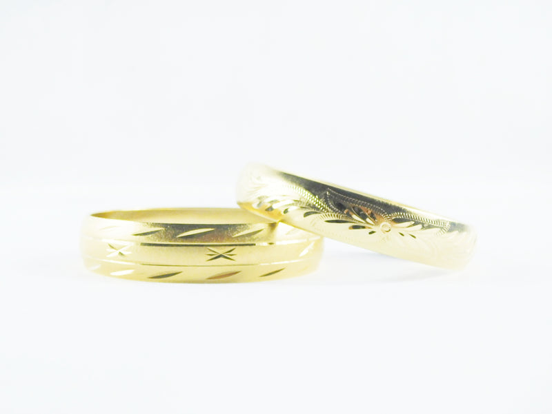 Gold hawaiian or star bangle bracelet - Ilumine' Gallery 