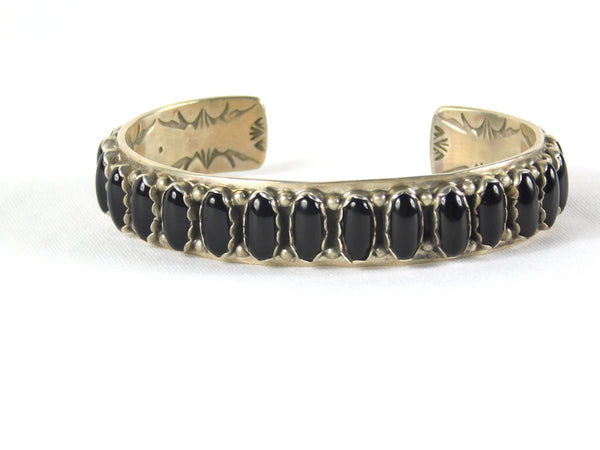 Sterling silver onyx gemstone bracelet - Ilumine' Gallery 