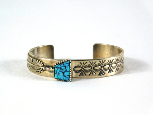 Sterling silver turquoise bracelet - Ilumine' Gallery 