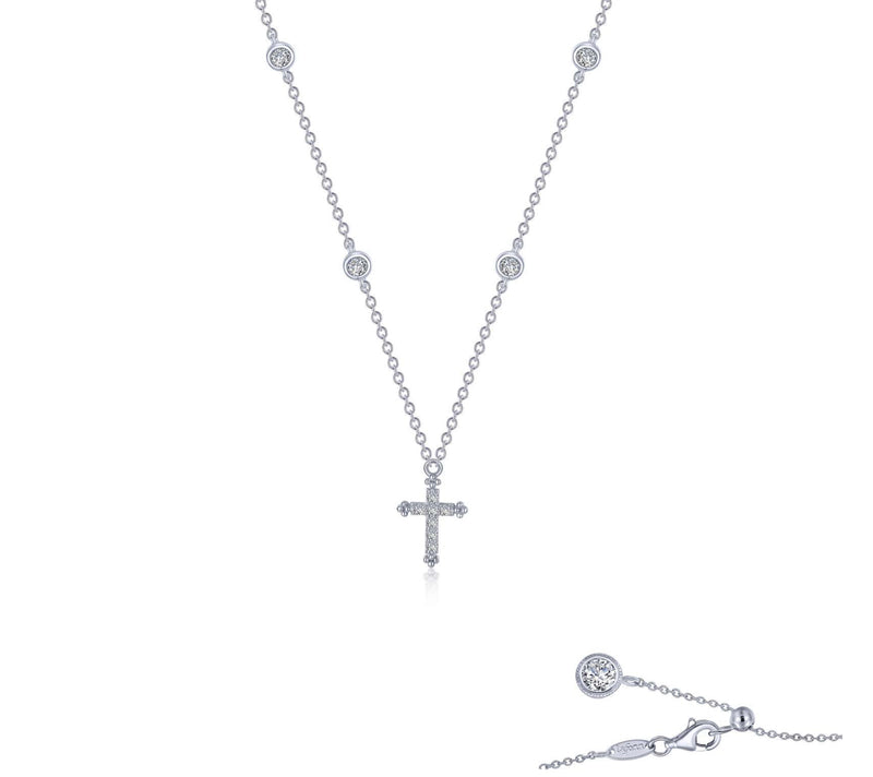 Cross Station Necklace