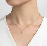 Cross Station Necklace