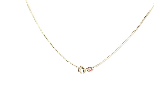 Necklace sterling silver with clear gemstone pendant - Ilumine Gallery Store dainty jewelry affordable fine jewelry