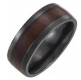 Black Titanium Men's Rings