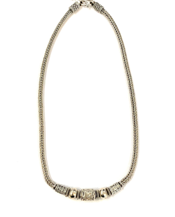 Sterling silver designer necklace chain - Ilumine' Gallery 